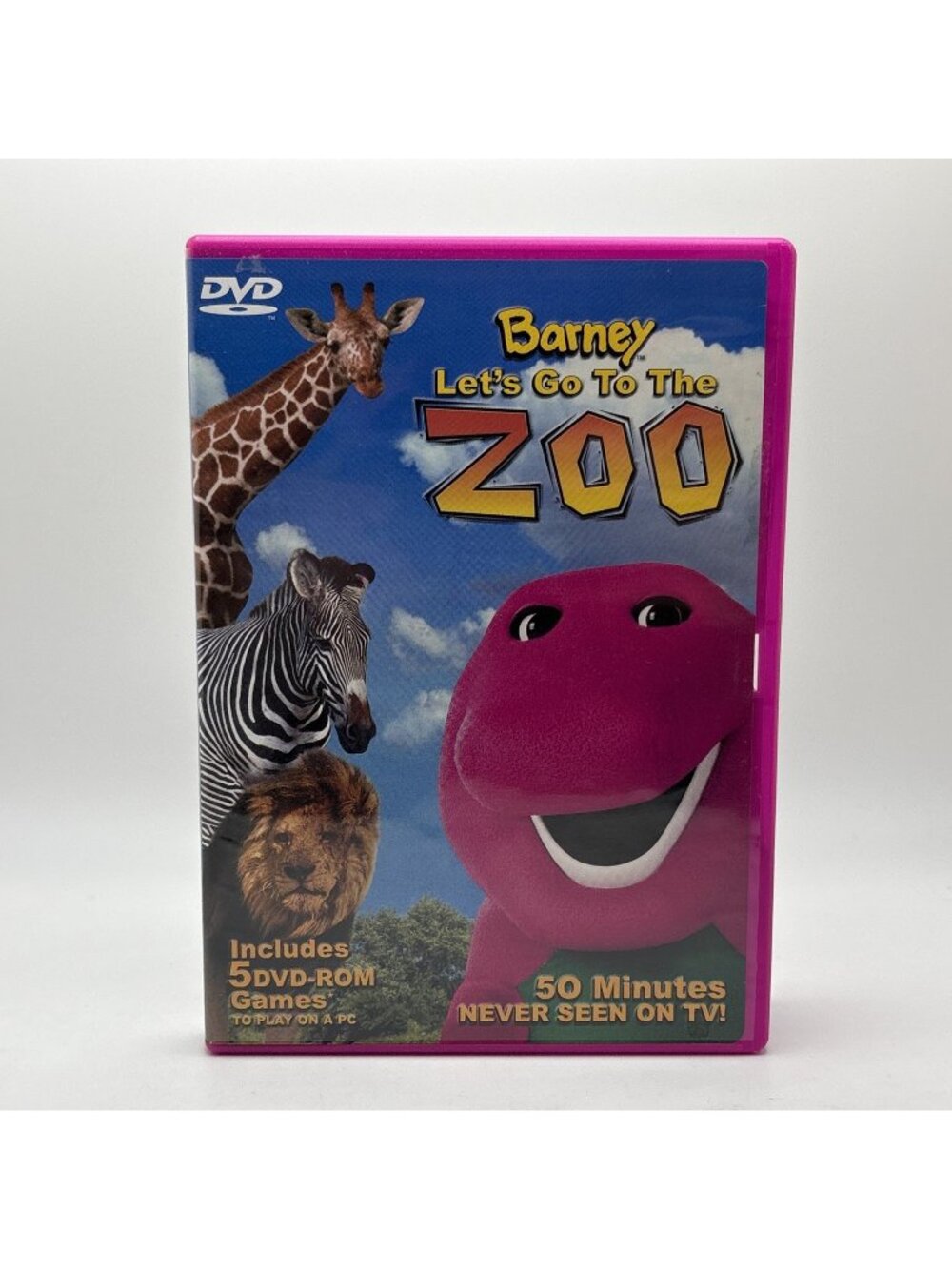 Barney Let’s Go To The Zoo DVD 2003